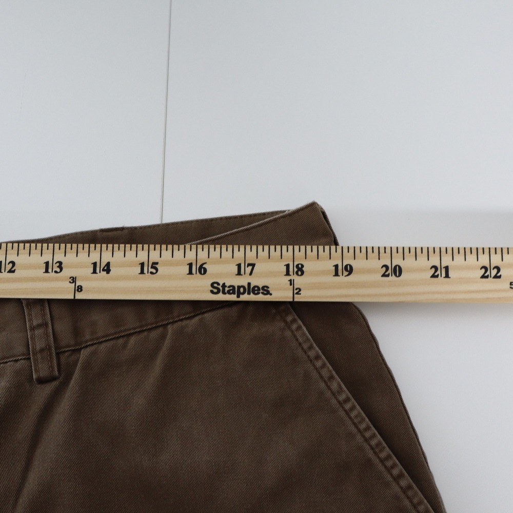 Polo Ralph Lauren Prospect Short Mens 40 Brown Classic Chino Cotton Flat Front - Picture 6 of 9